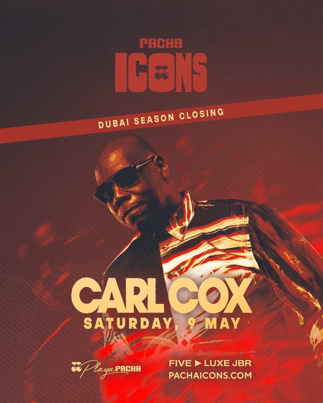 Carl Cox at Playa Pacha Dubai - Season Closing