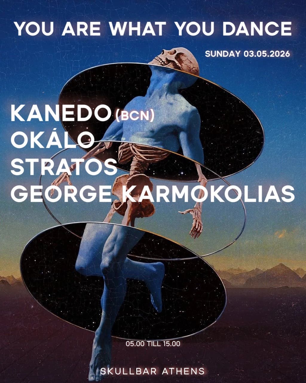 Afterhours with Kanedo (Bcn) / Okálo / Stratos / George Karmokolias