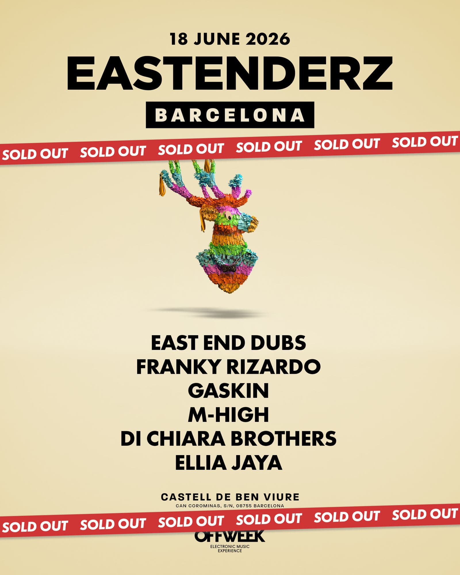 Eastenderz Barcelona - Offweek Castle
