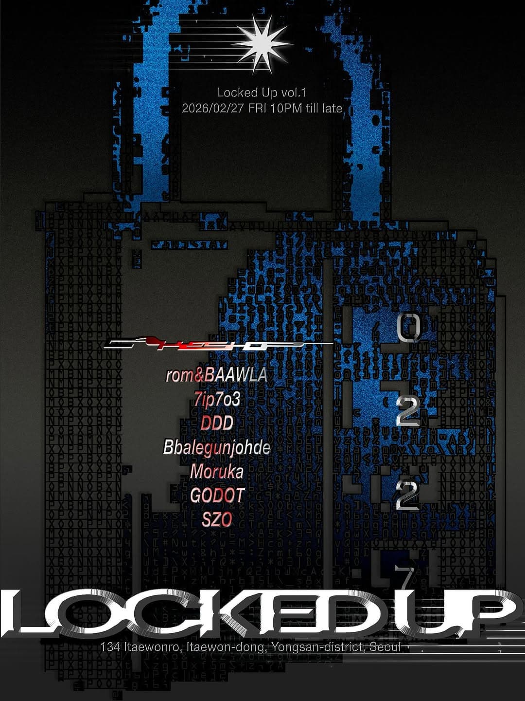 LOCKED UP