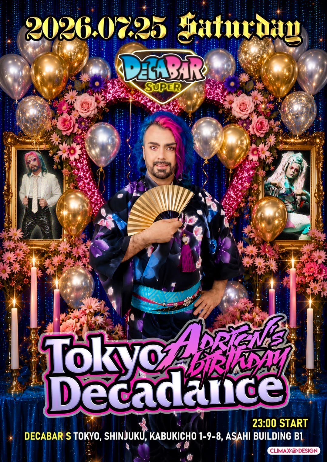 Tokyo Decadance Adrien birthday
