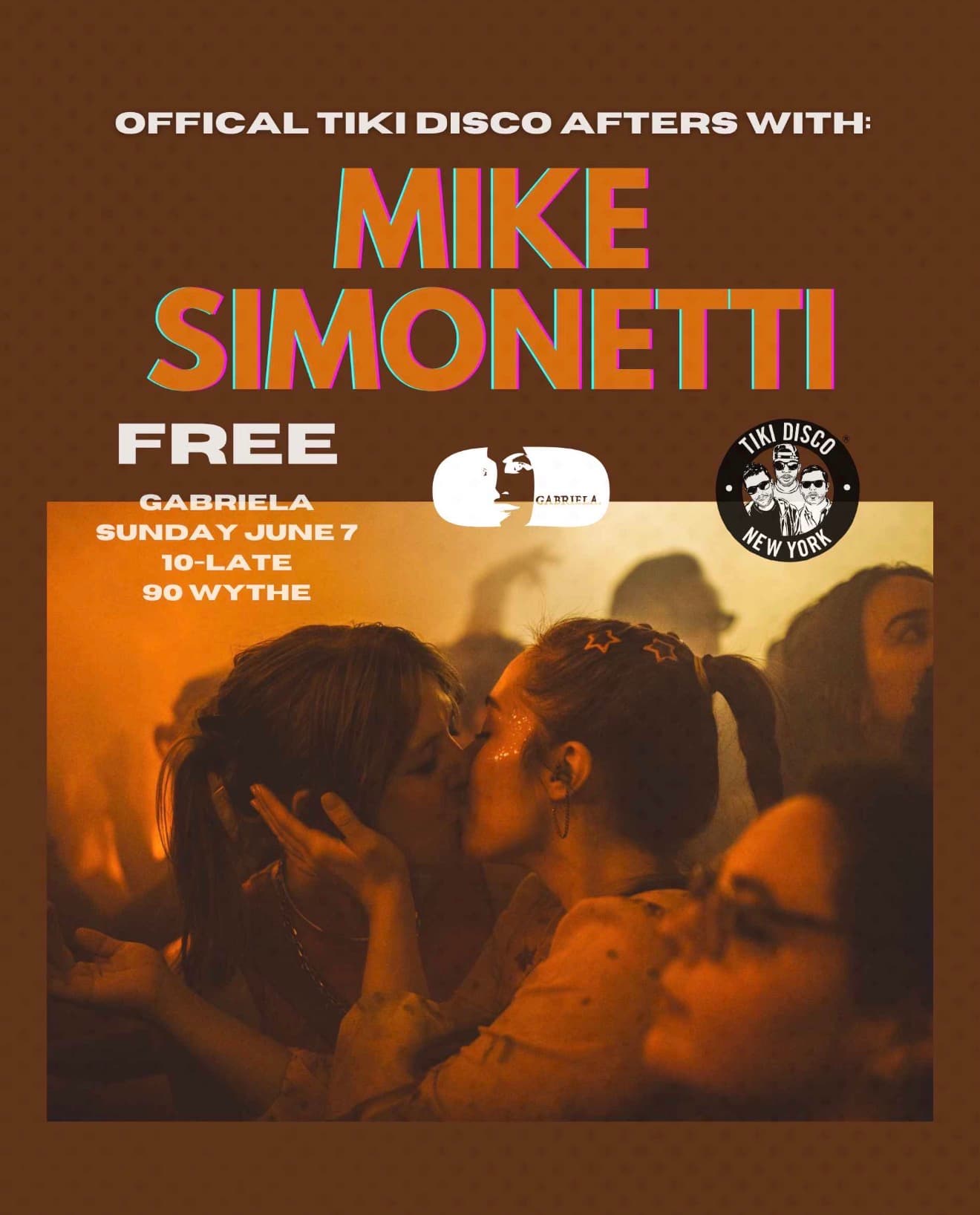TIKI AFTERS w Mike Simonetti