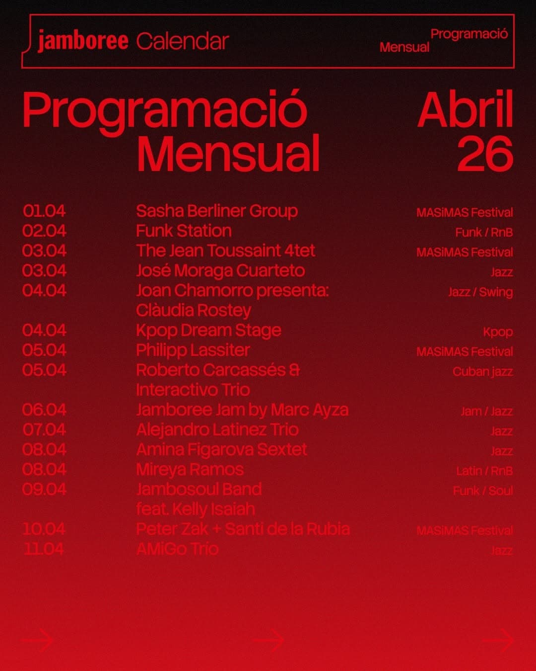 Jamboree 2 (Bcn)