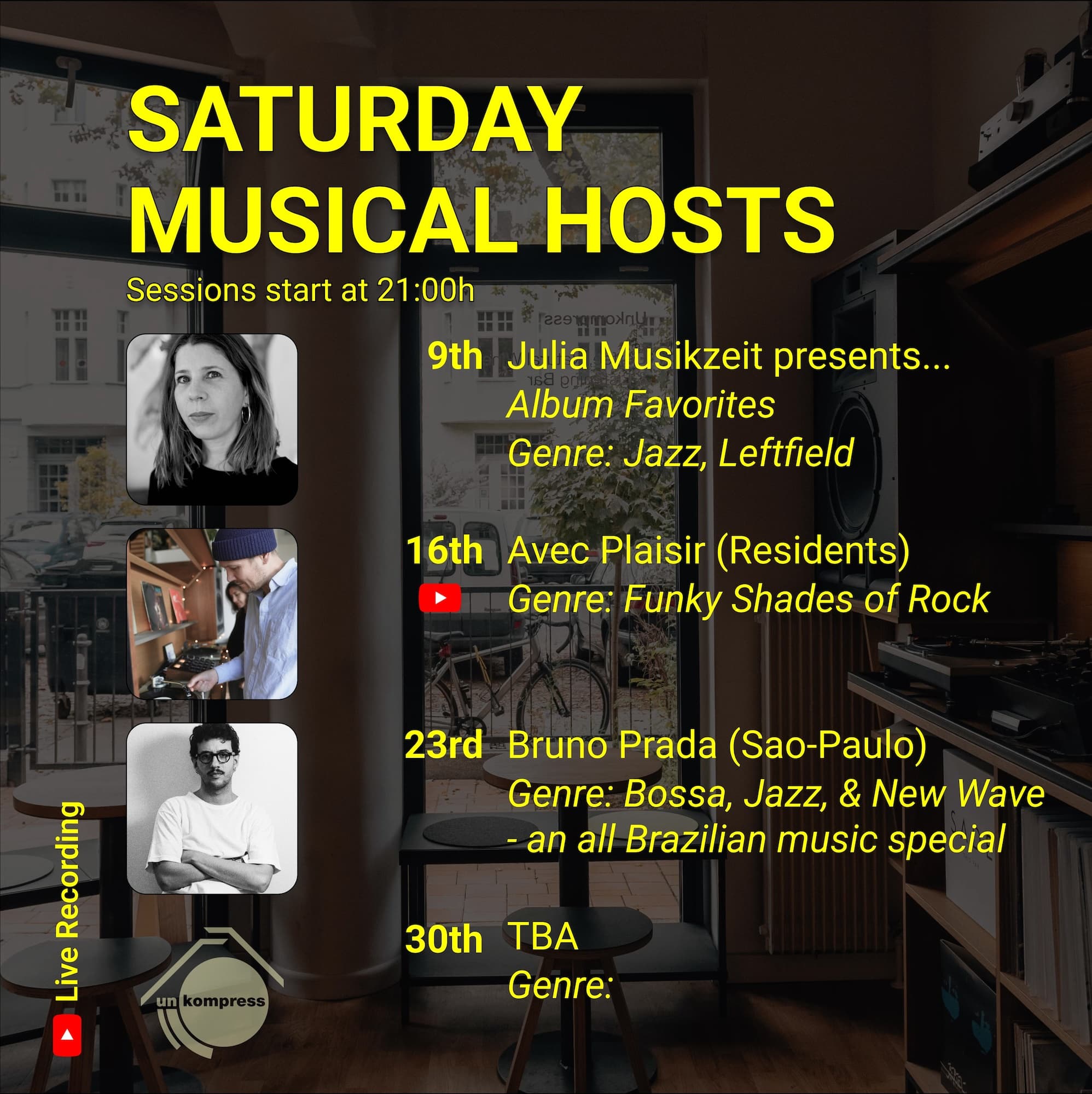 Unkompress Saturday Session: Bruno Prada