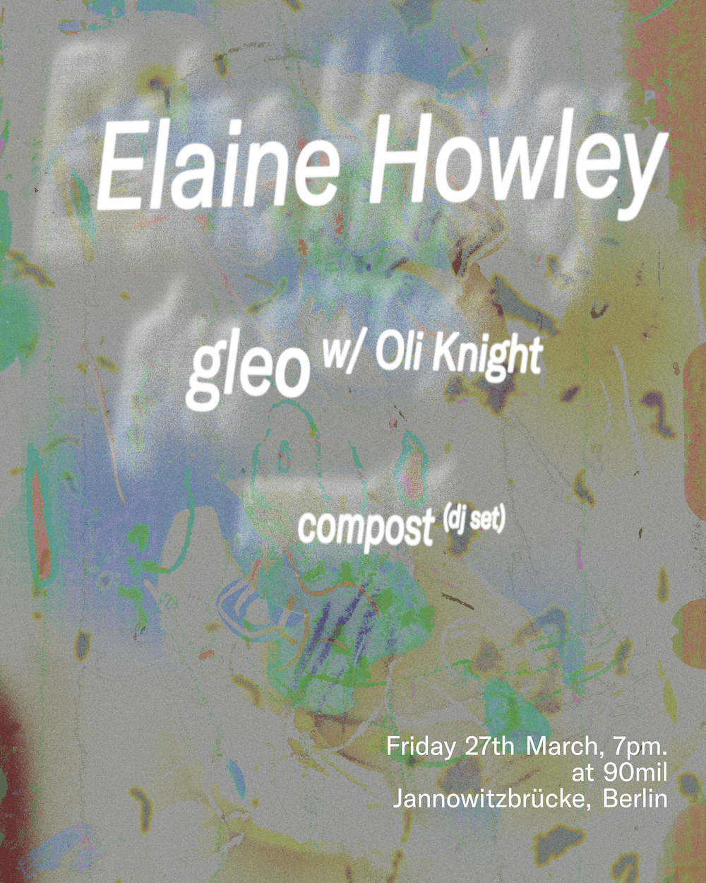 Gleo presents; Elaine Howley