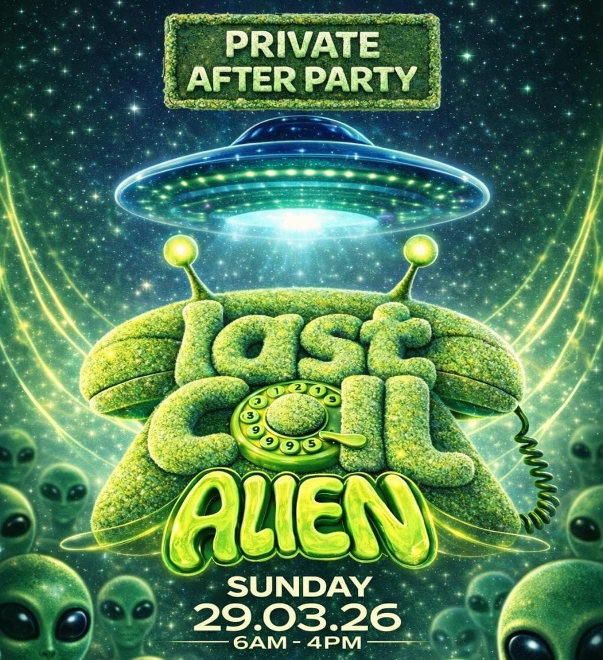 ALIEN ONLY HARD AFTER PARTY