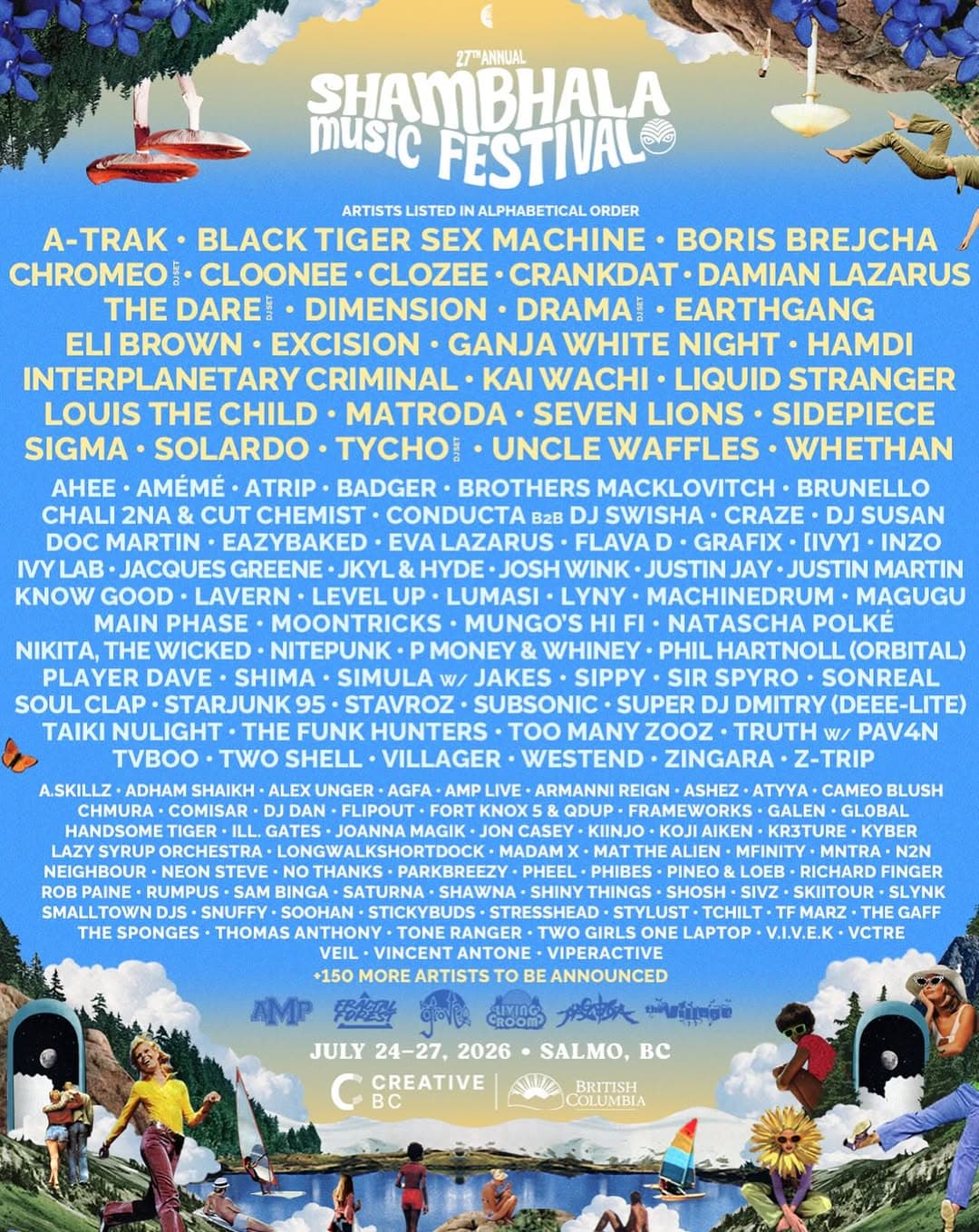 27th Annual Shambhala Music Festival