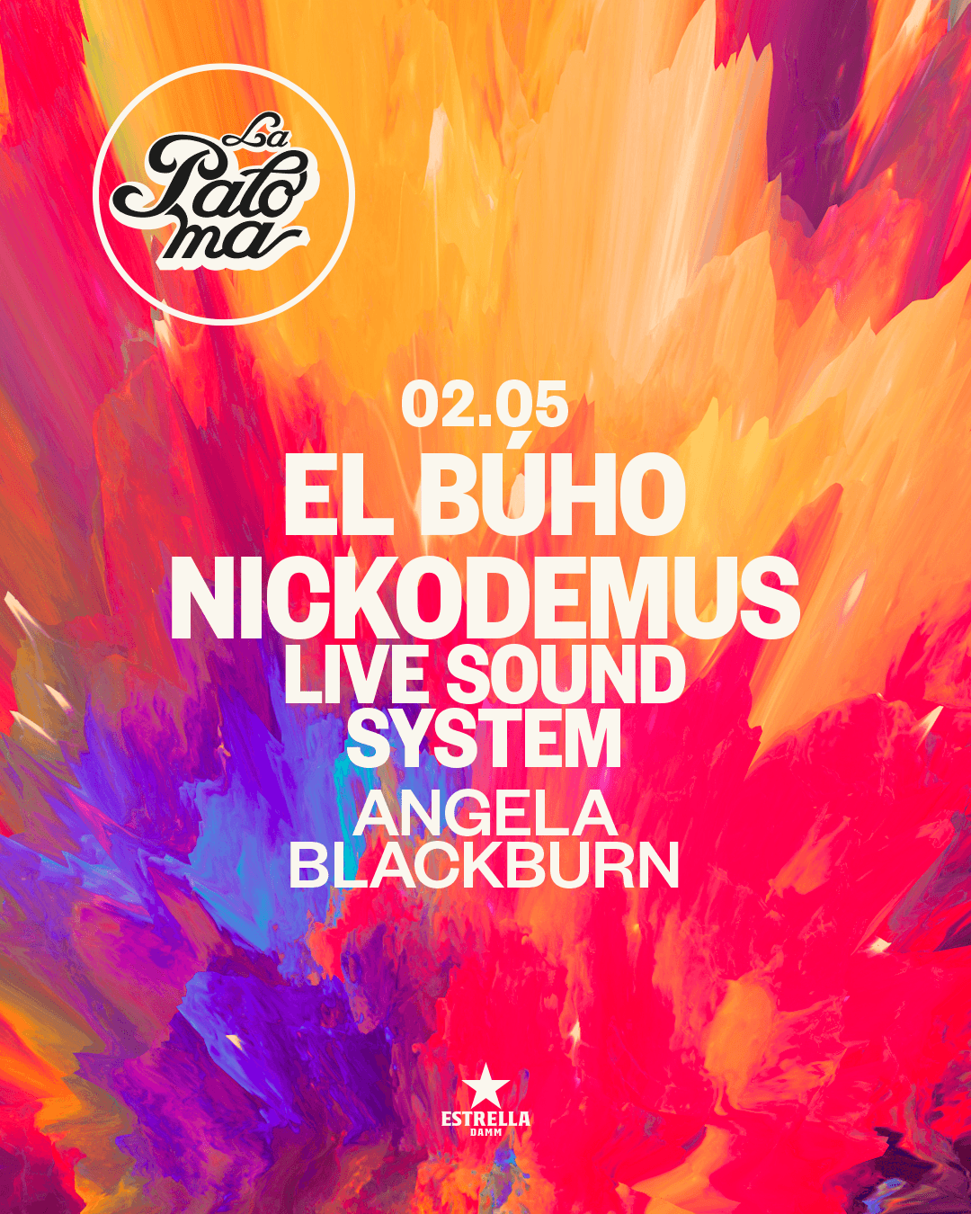 La Paloma presents: El Búho + Nickodemus Live Sound System + Angela Blackburn