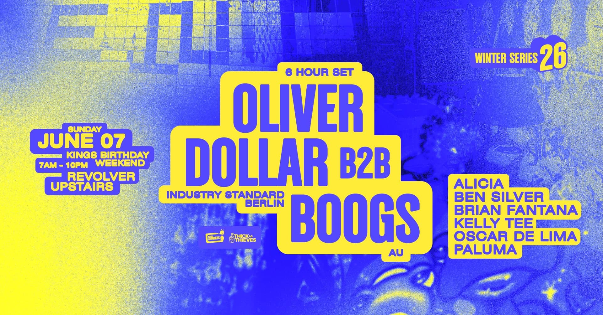 Oliver Dollar B2B Boogs (6 Hour Set) - Winter Series pres. by Thick As Thieves