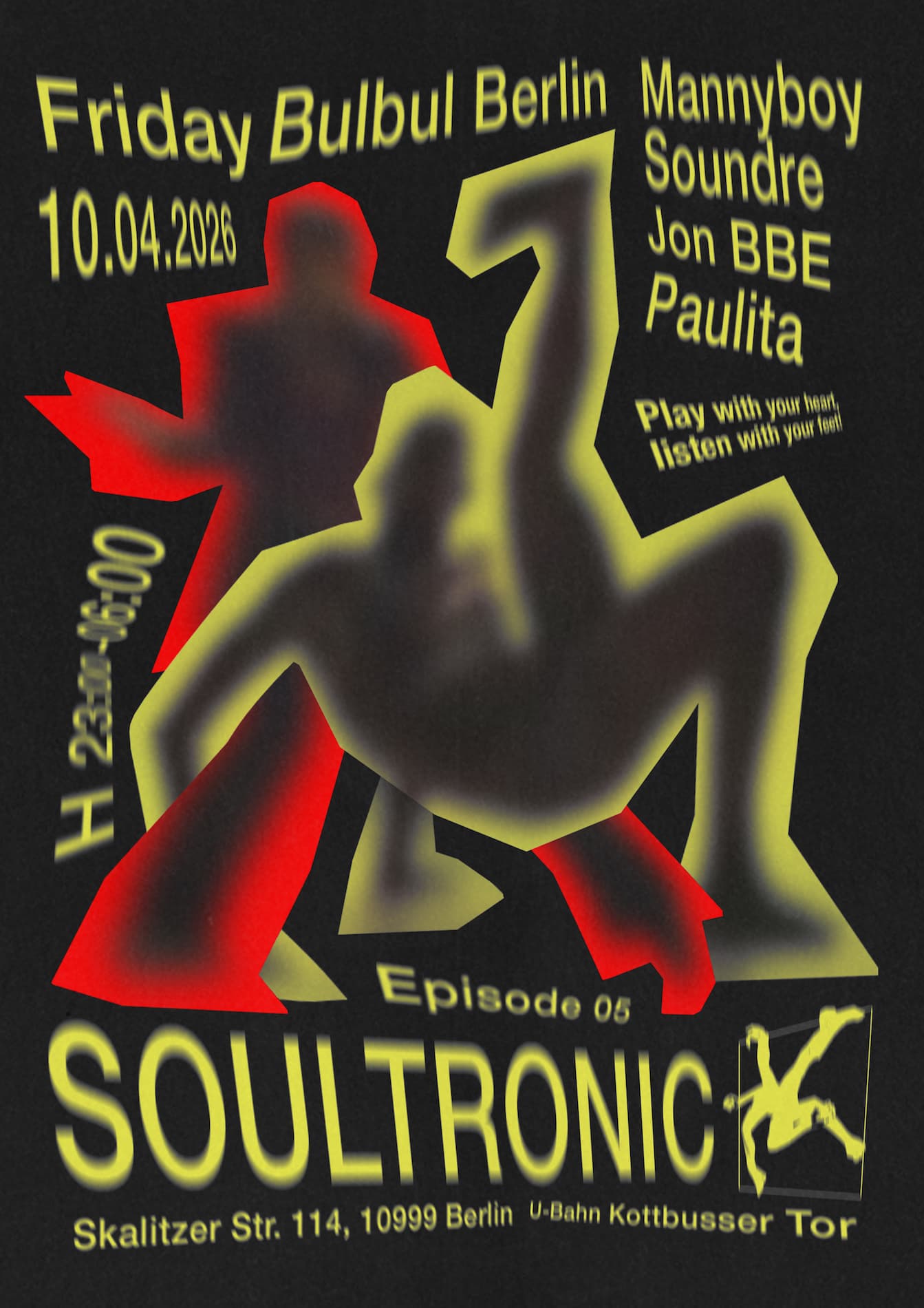 SOULTRONIC: Mannyboy, Soundre, Jon BBE, Paulita