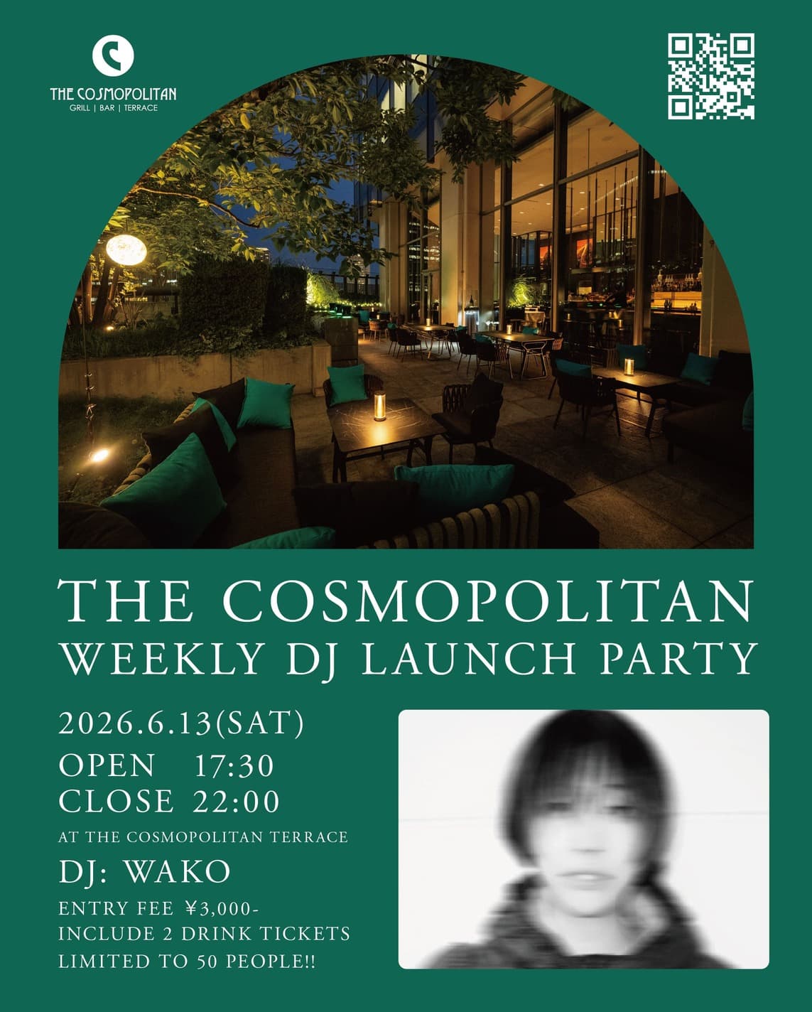 THE COSMOPOLITAN DJ LAUNCH PARTY