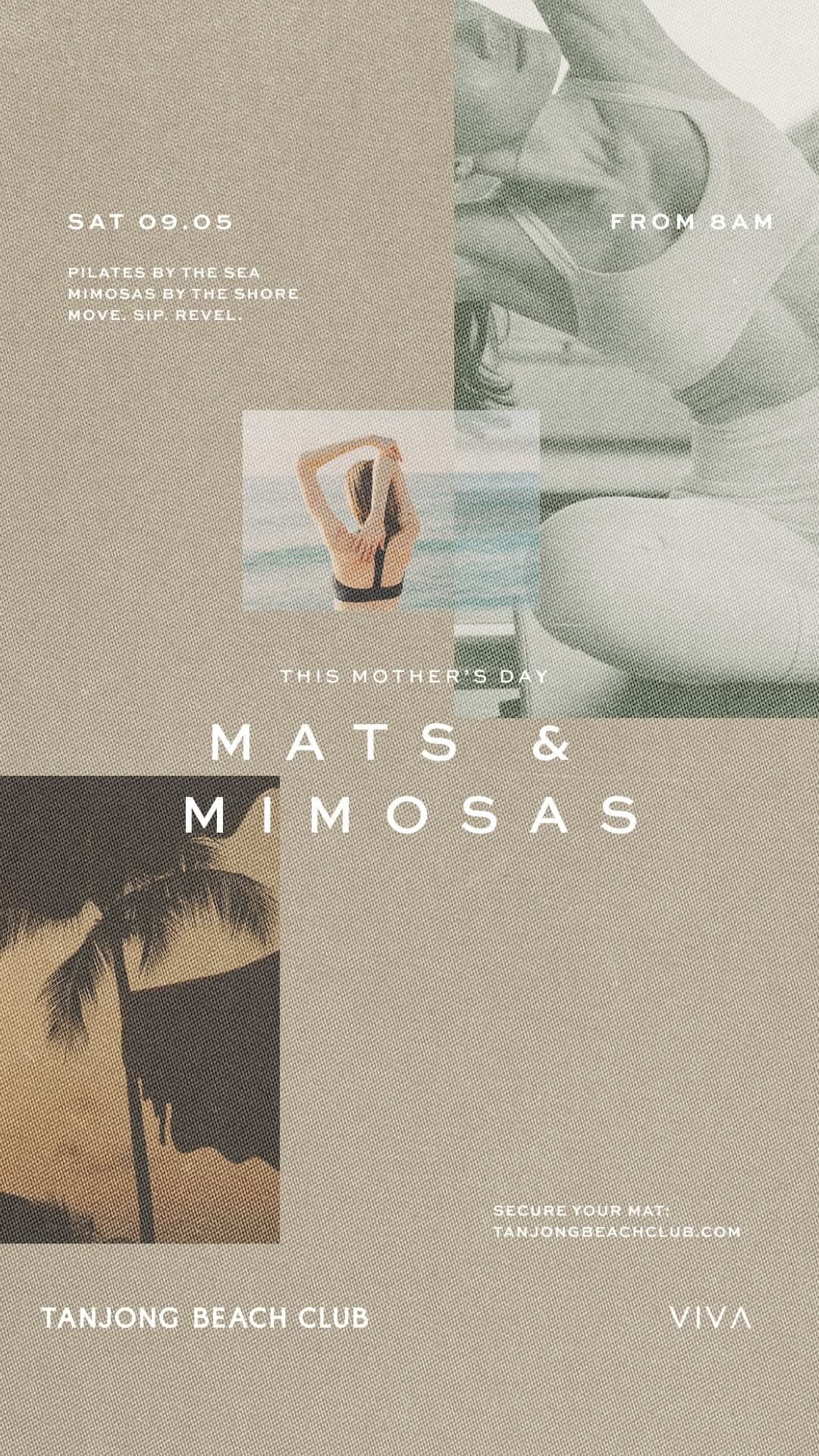 Mother's Day Pilates at Tanjong Beach Club