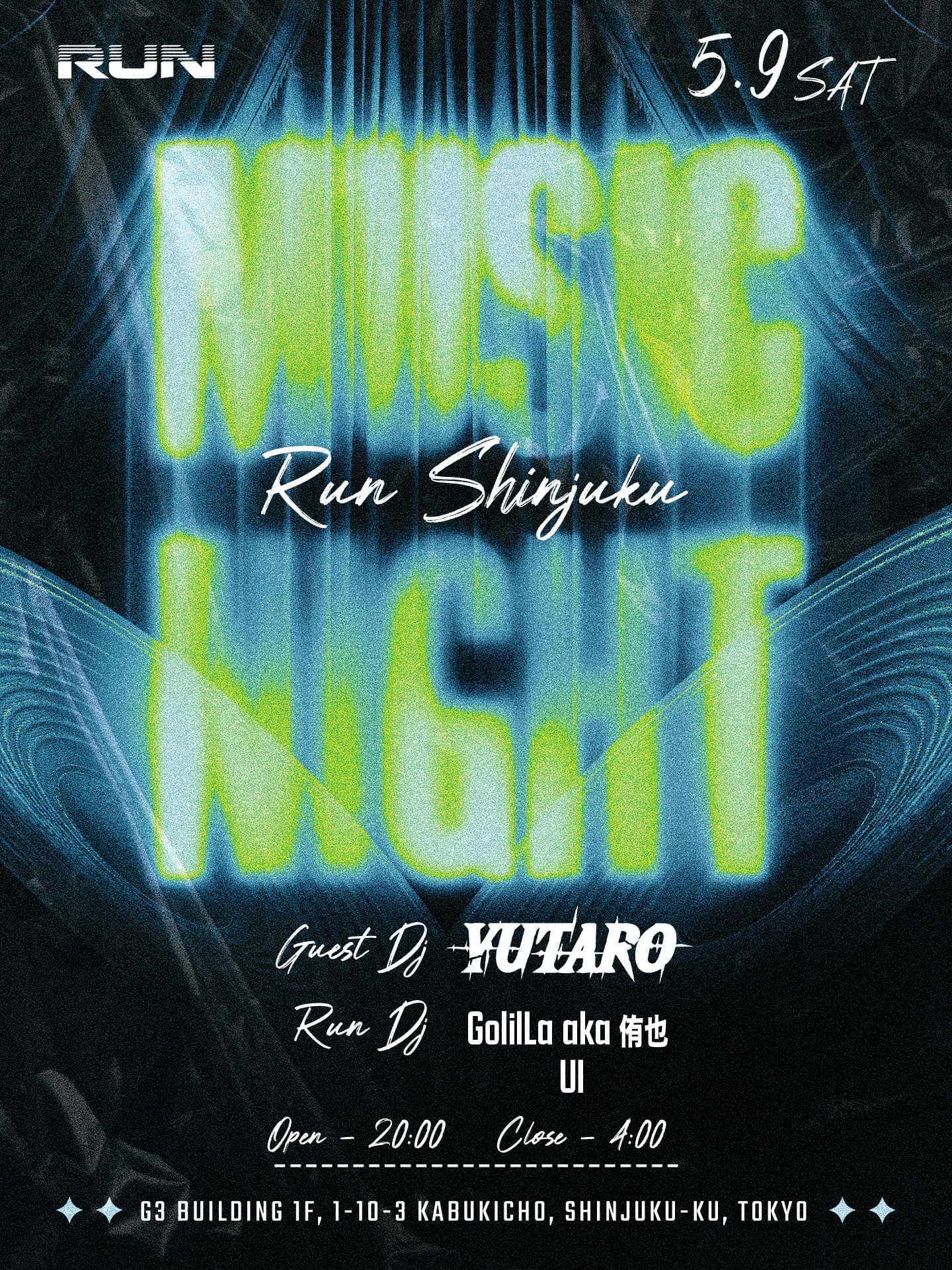 RUN - DJ YUTARO