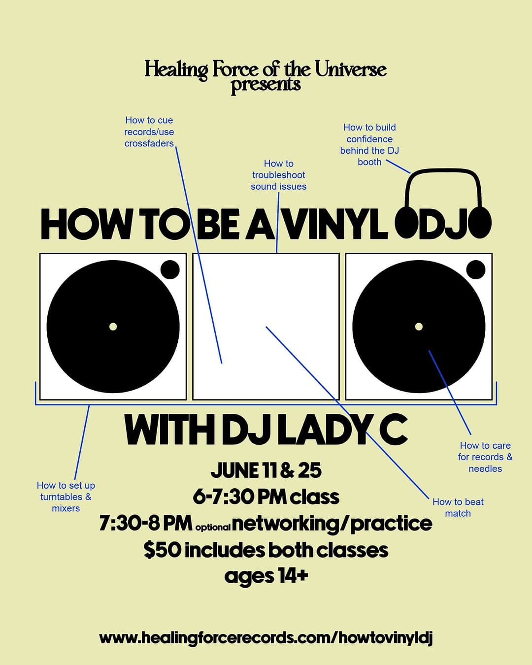 How to Vinyl DJ Workshop