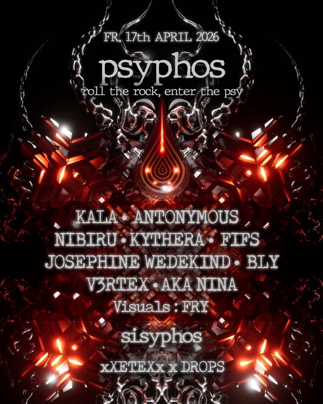 Sisyphos • Roll the Rock - Enter the Psytrance & Psytech
