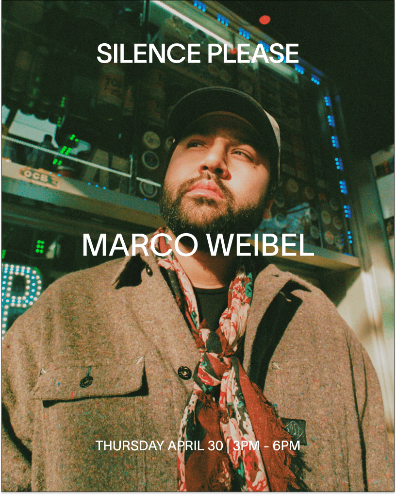 LISTENING SESSION with Marco Weibel
