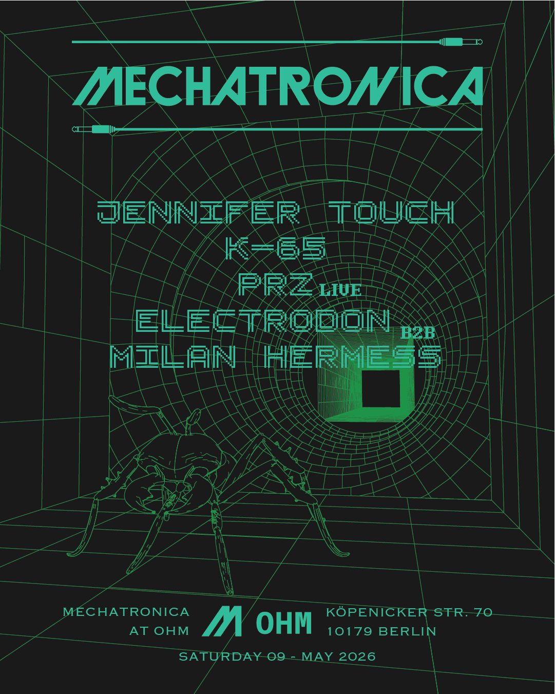 Mechatronica with K-65, Jennifer Touch & PRZ (Live)