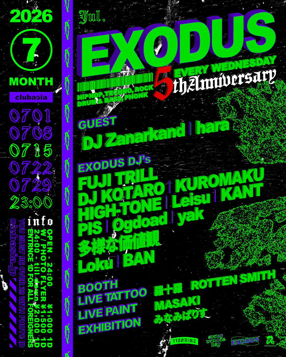 'EXODUS' 5th