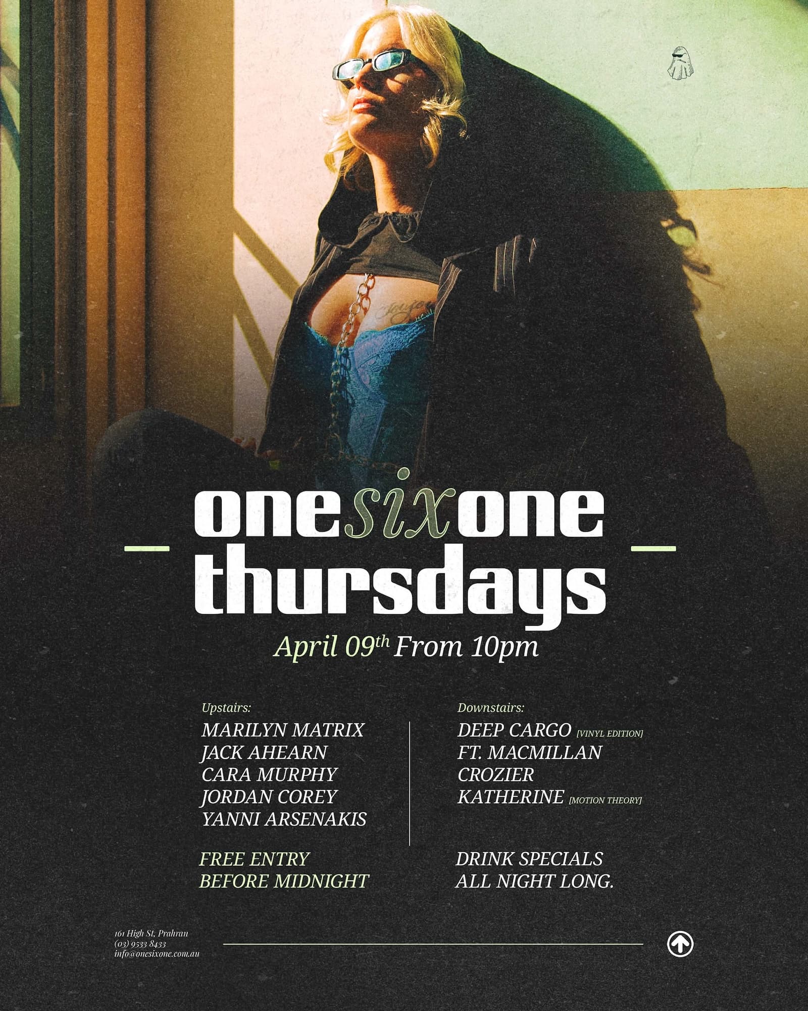Marilyn Matrix + Deep Cargo - onesixone Thursday's