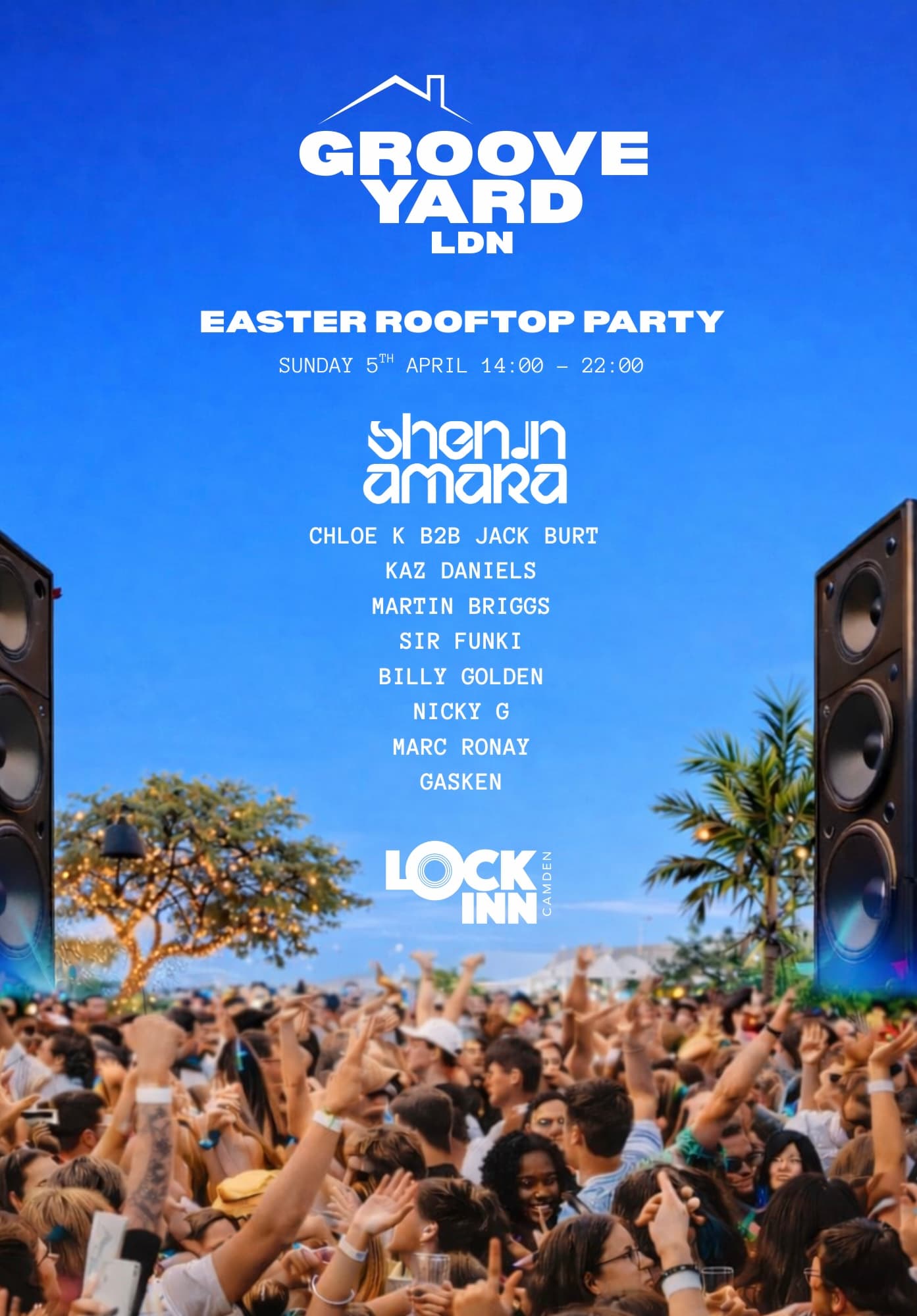 Groove Yard LDN EASTER ROOFTOP PARTY