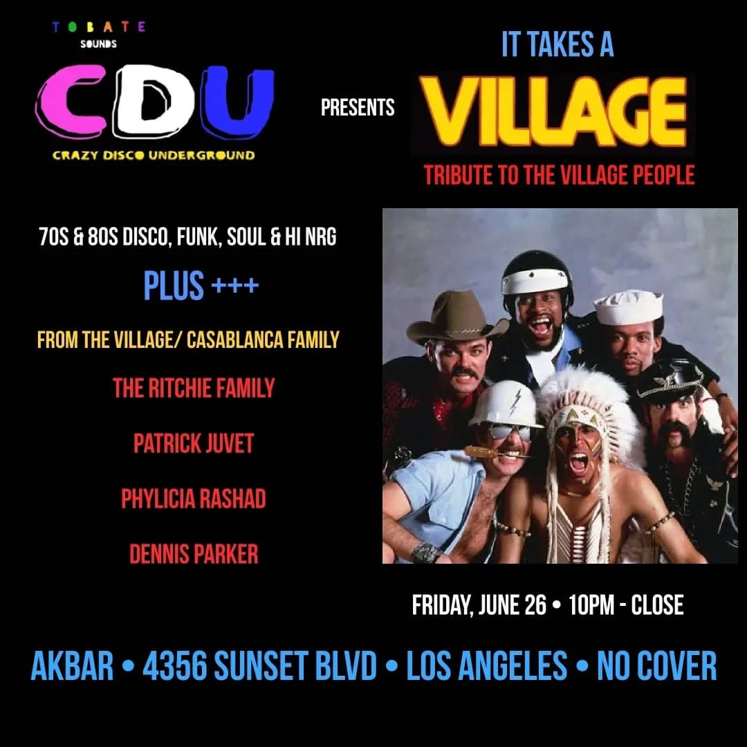Crazy Disco Underground: Takes A Village