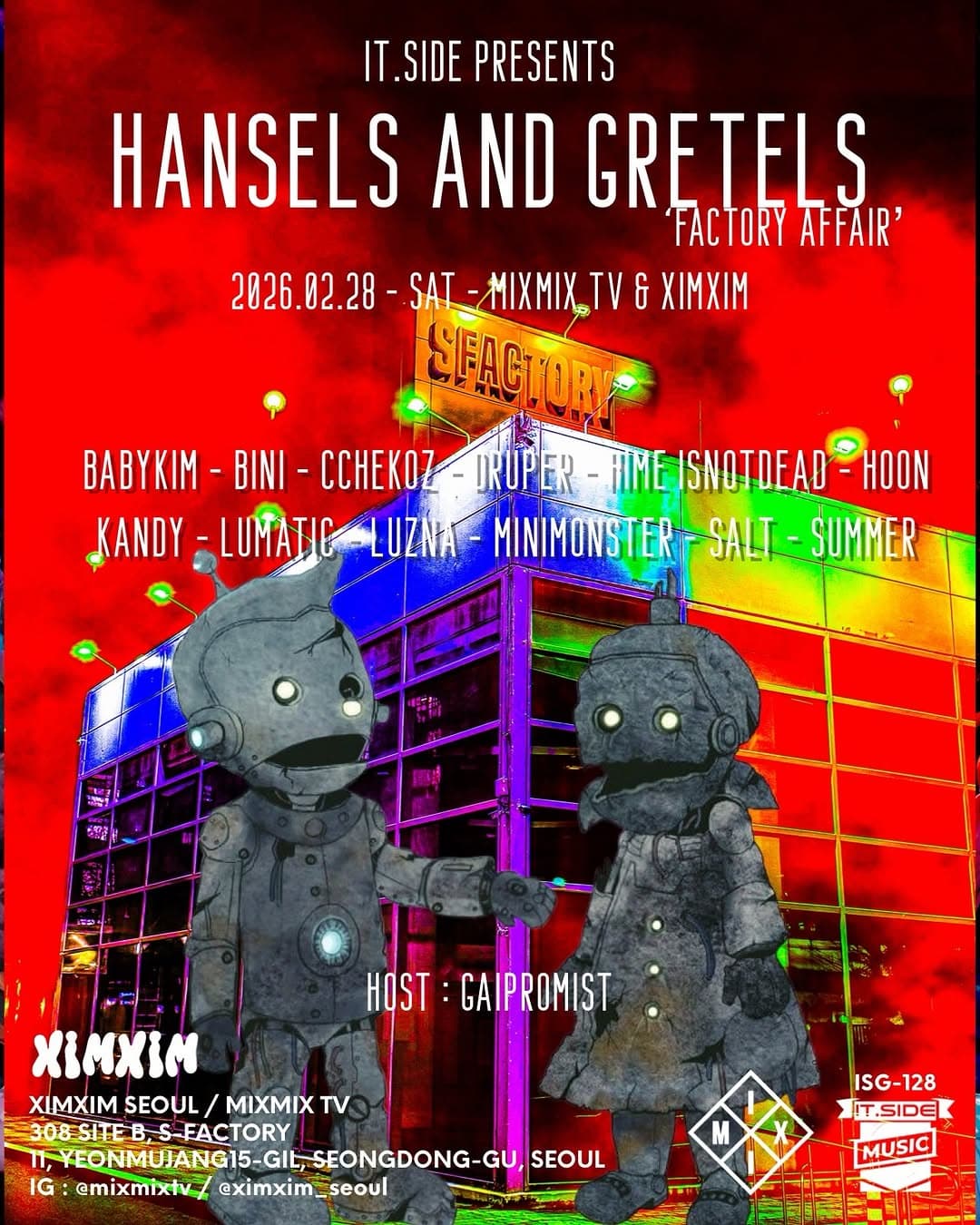 UNHOLY NIGHT AGAIN - HANSELS & GRETELS 'Factory Affair'