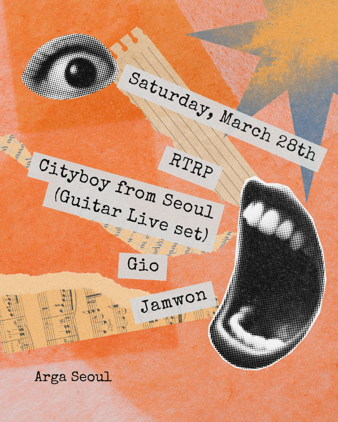 Cityboy from Seoul, RTRP, JAMWON, Gio