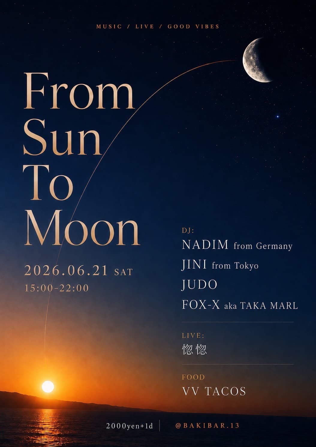 From Sun To Moon