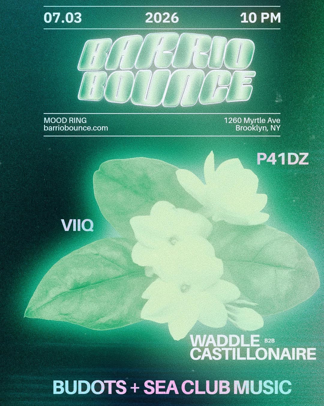 BARRIO BOUNCE, A Budots & SEA Club Night