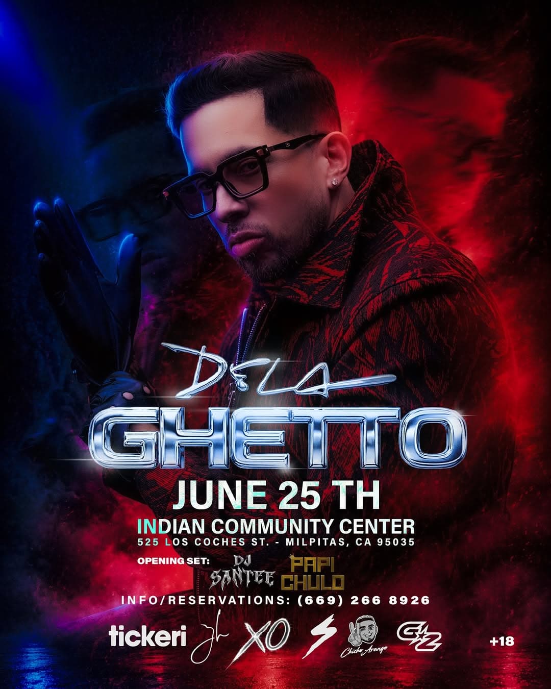 De La Ghetto Reggaetón Night