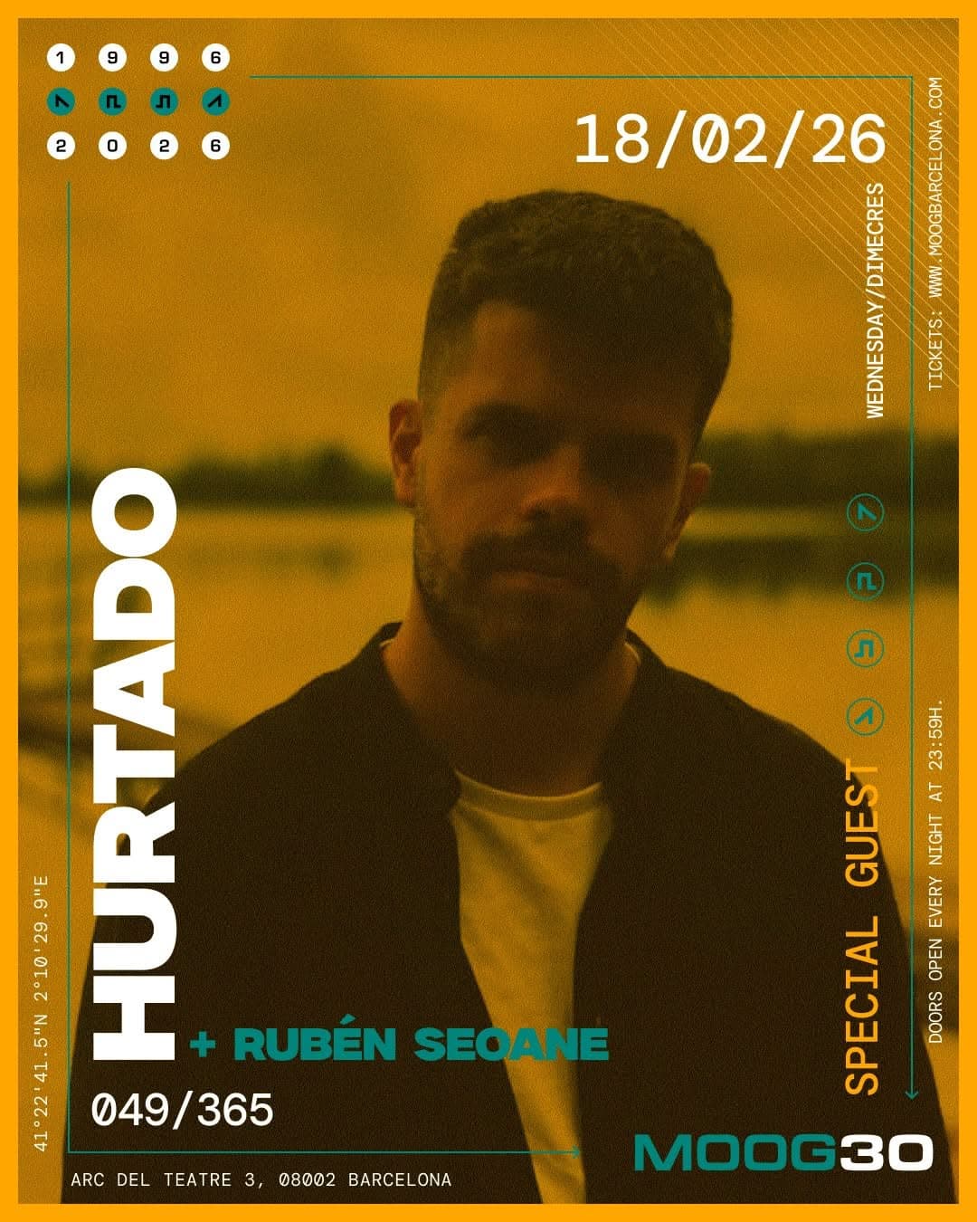 Special Guest: Hurtado at Moog Barcelona