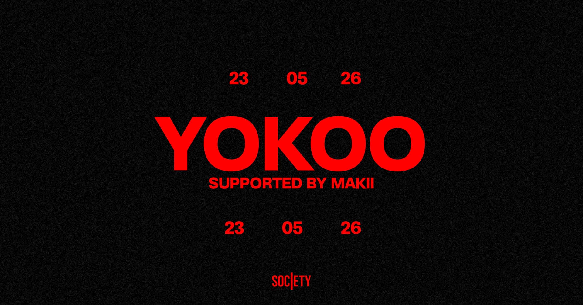 SOCIETY YOKOO