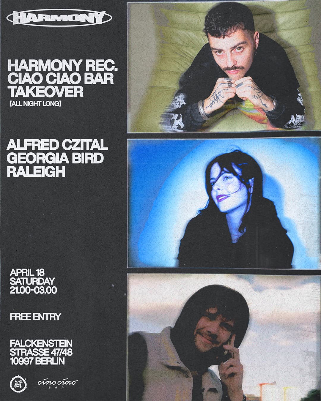 Harmony Rec. ciao ciao Bar Takeover