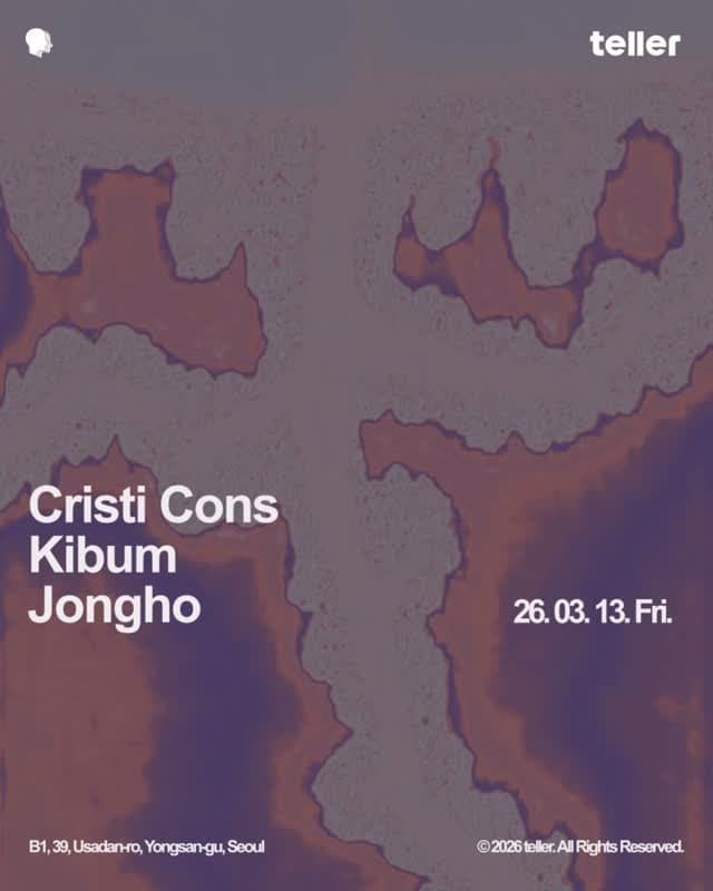 Cristi Cons at Teller Seoul