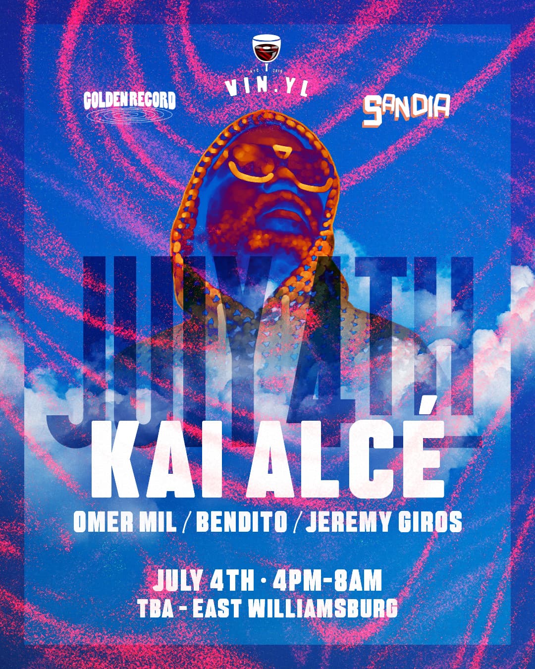 Golden Record NYC x Vin.yl x Sandia present Kai Alcé