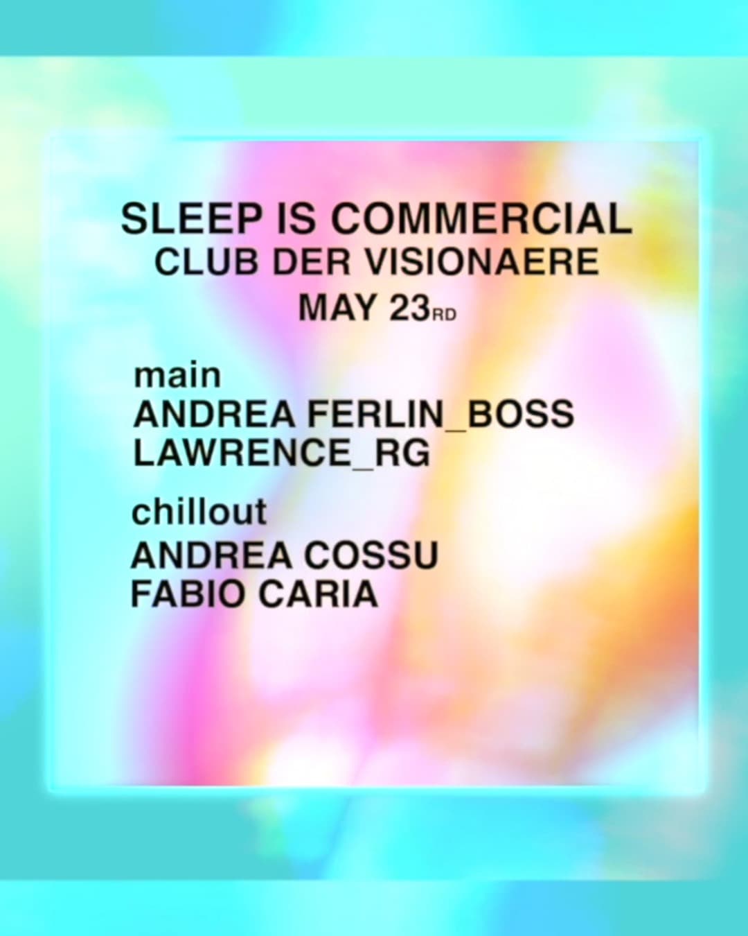 Sleep Is Commercial
