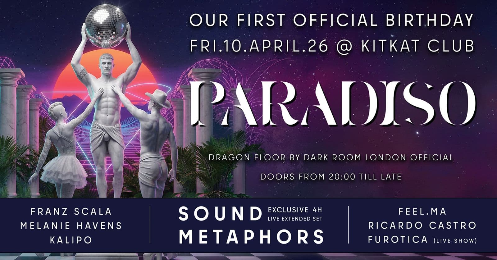 Paradiso 1st Birthday w/ Sound Metaphors + more