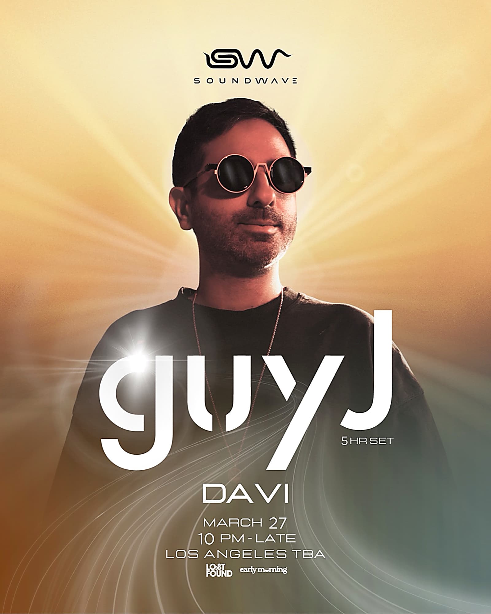 SOUNDWAVE PRESENTS Guy J