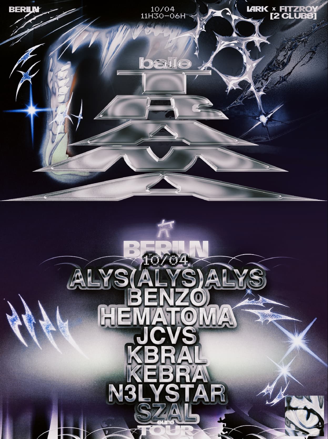 Baile TRAMA ᯓ⭑ 2 CLUBS