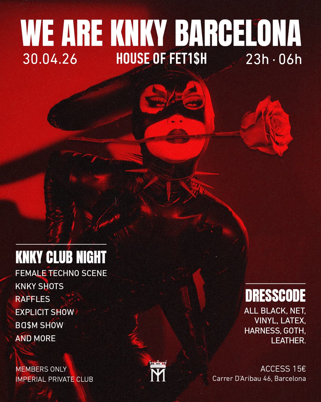 WE ARE KINKY BARCELONA - House of Fe7ish
