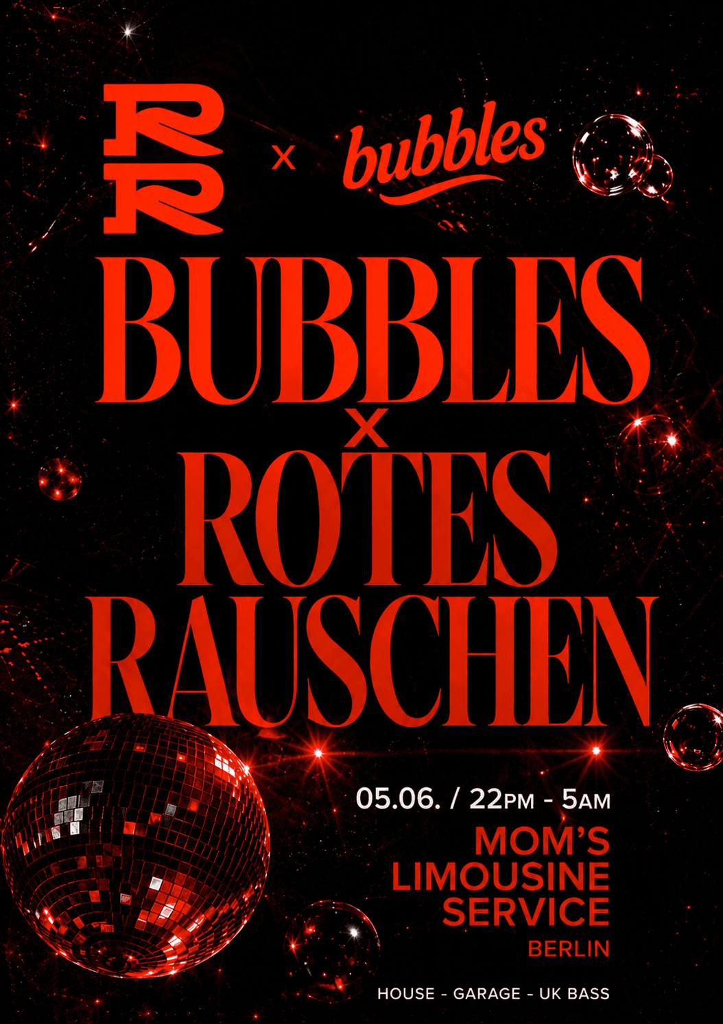 Bubbles x Rotes Rauschen