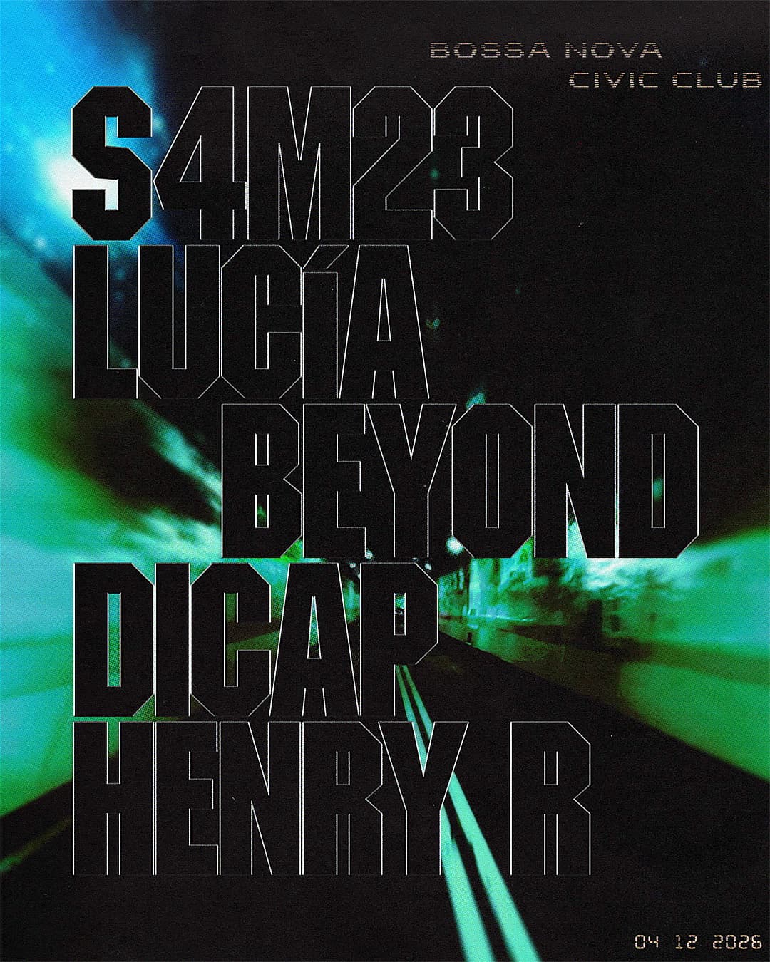 S4M23 Lucía Beyond DICAP Henry R at BOSSA NOVA