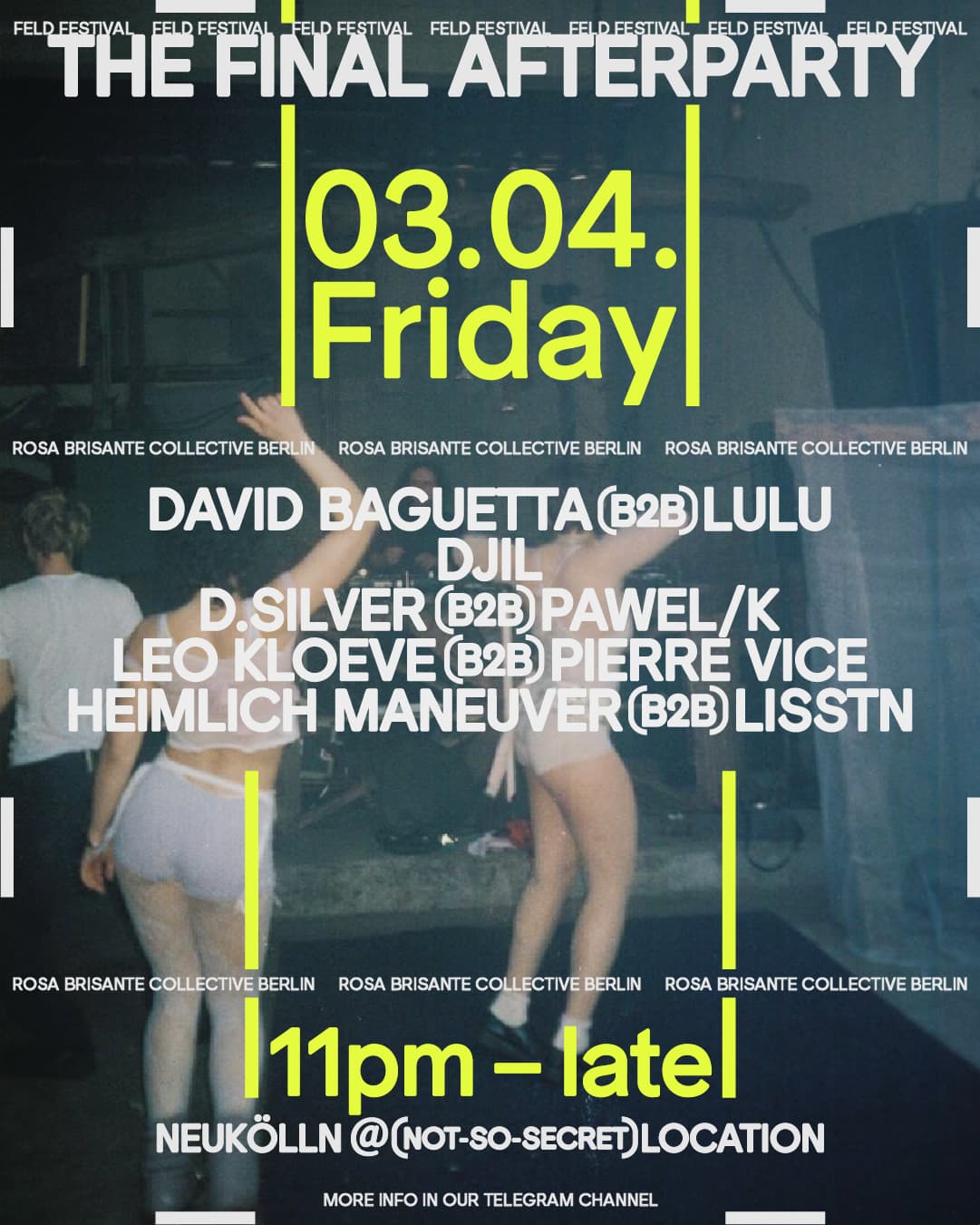 FELD – THE FINAL AFTERPARTY