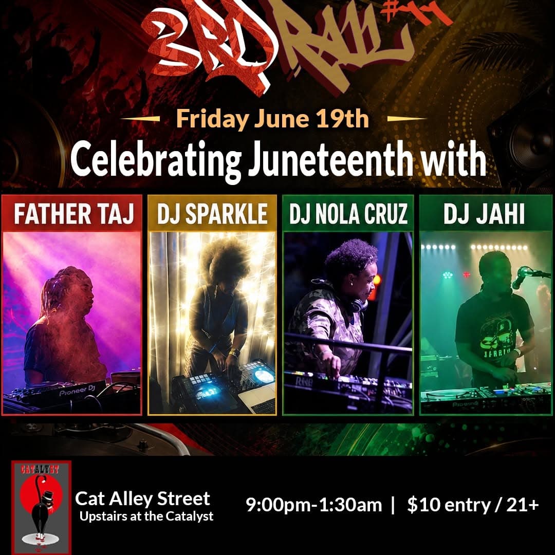 3RD RAIL: Celebrating Juneteenth with DJs