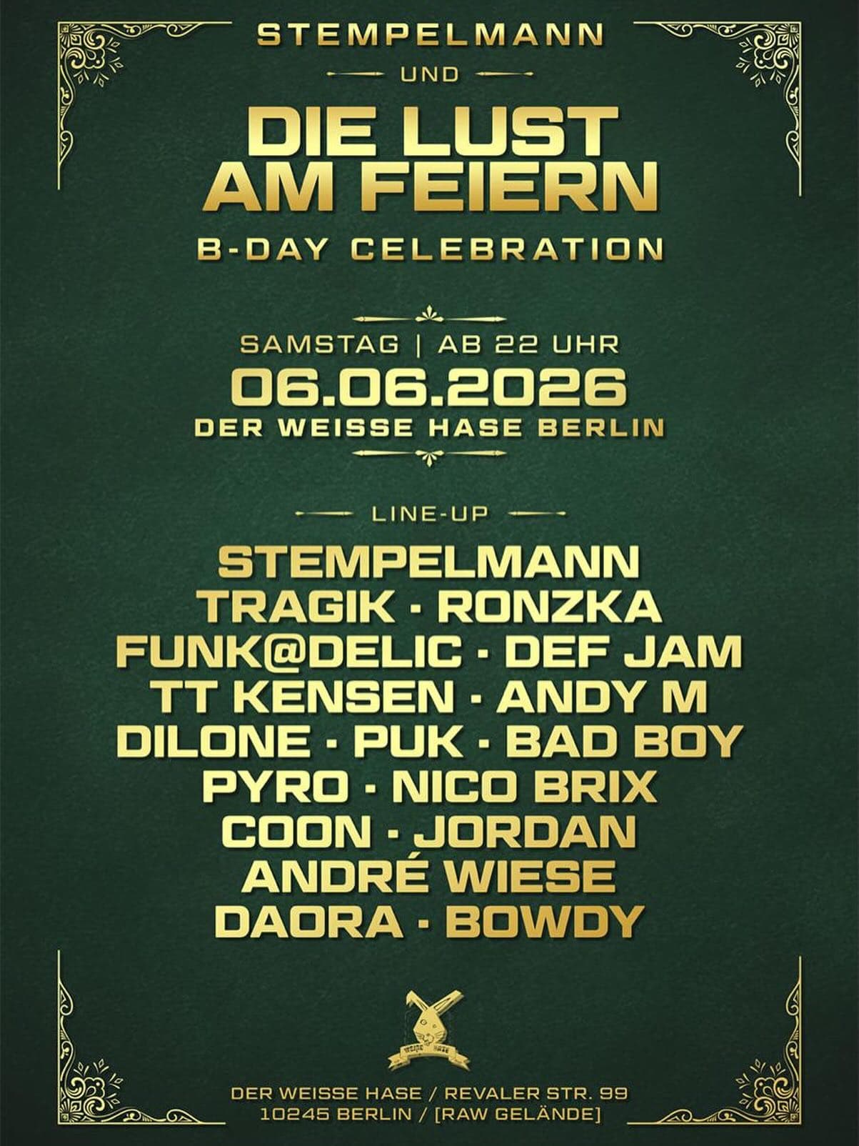 Die Lust am Feiern