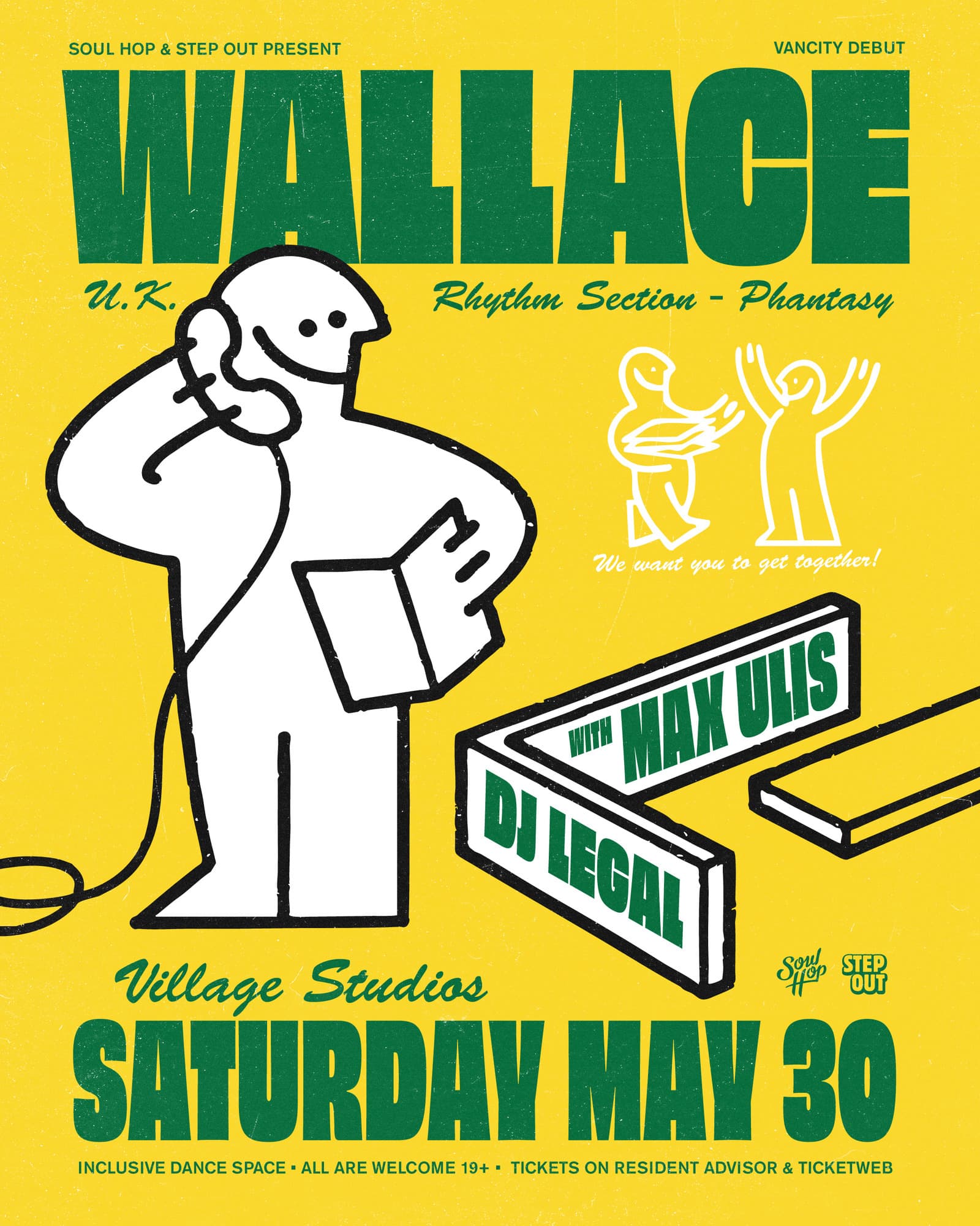 Soul Hop & Step Out present: Wallace ( 3-hour set )