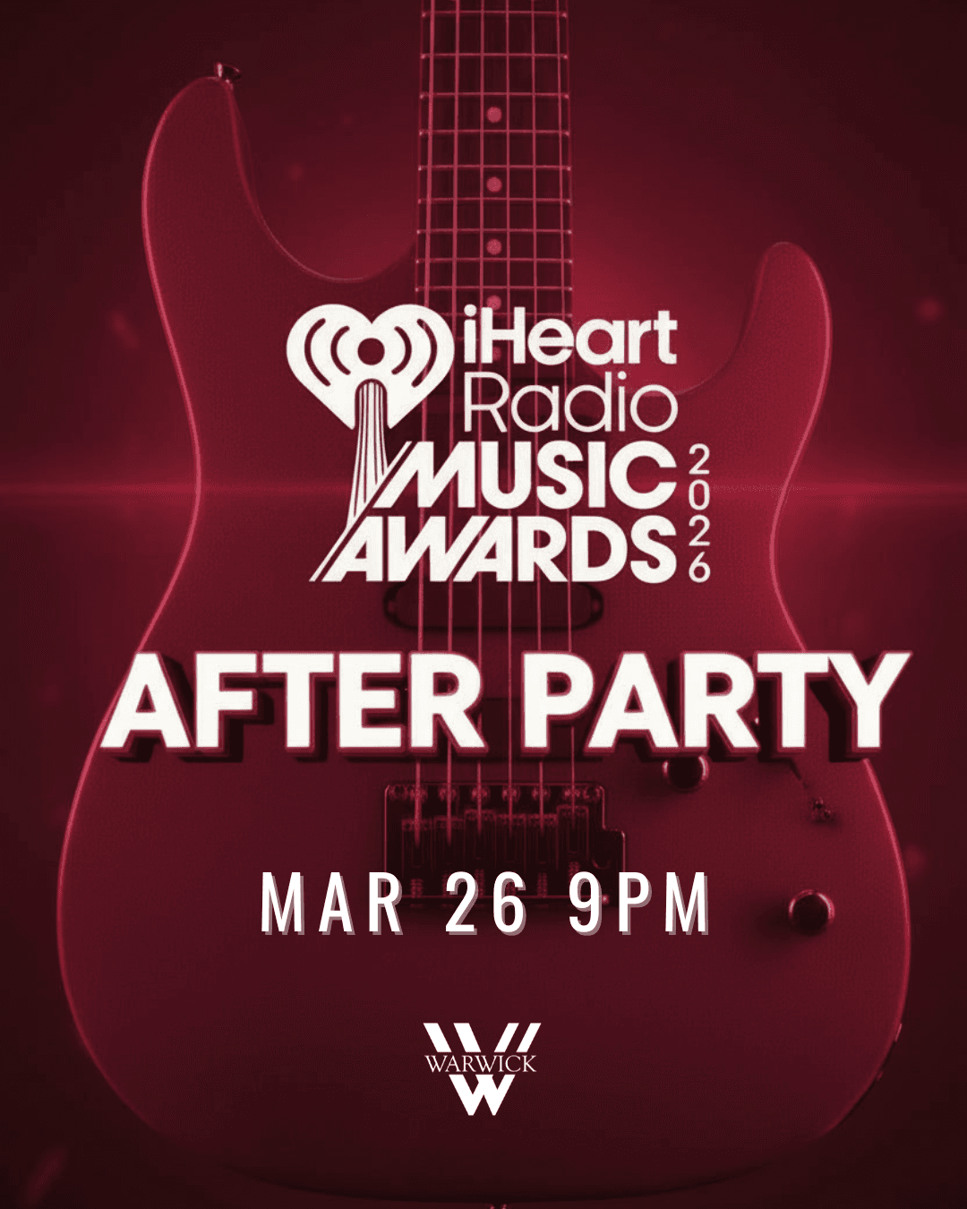 iHeartRadio Music Awards After Party – Warwick Los Angeles (Hollywood)