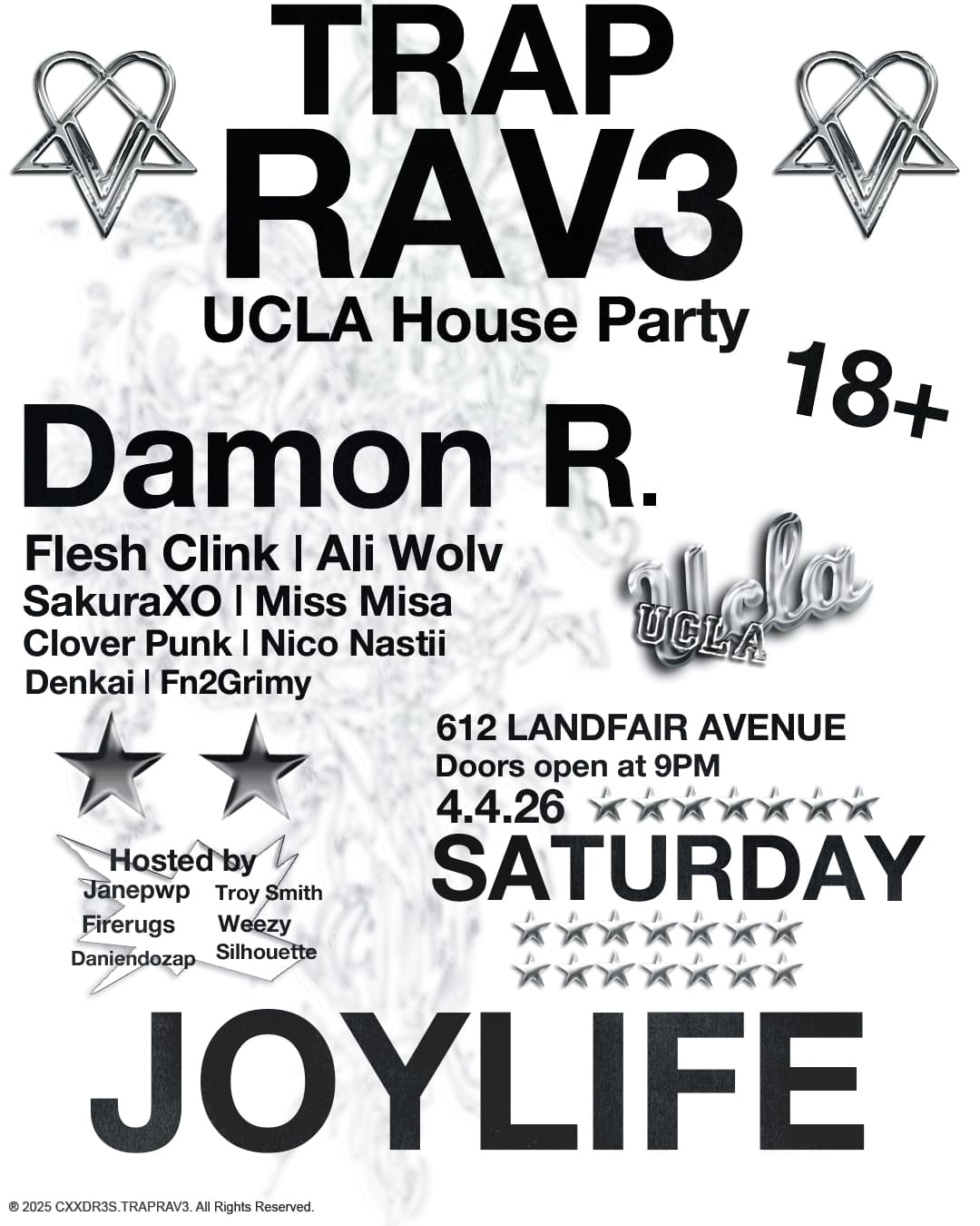 TRAPRAV3 x joy-LIFE House Party