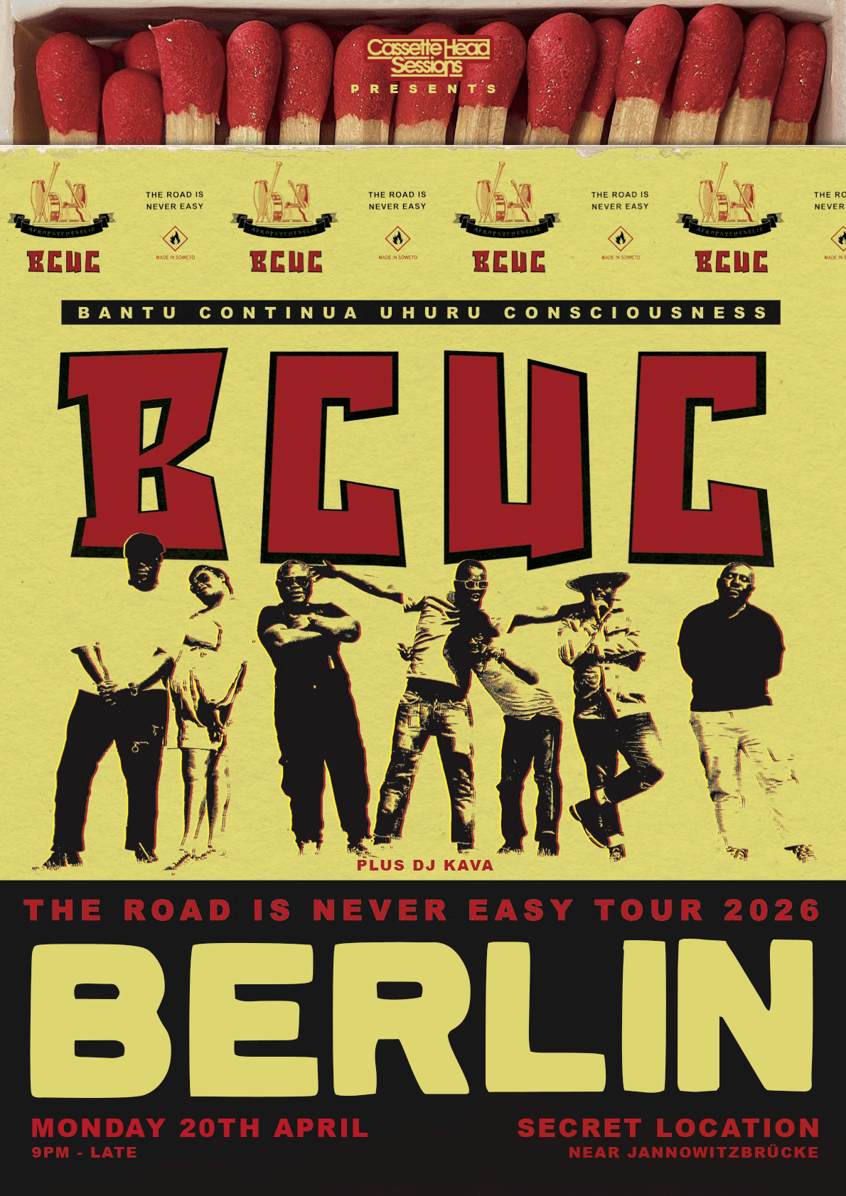 Cassette Head Sessions presents: BCUC