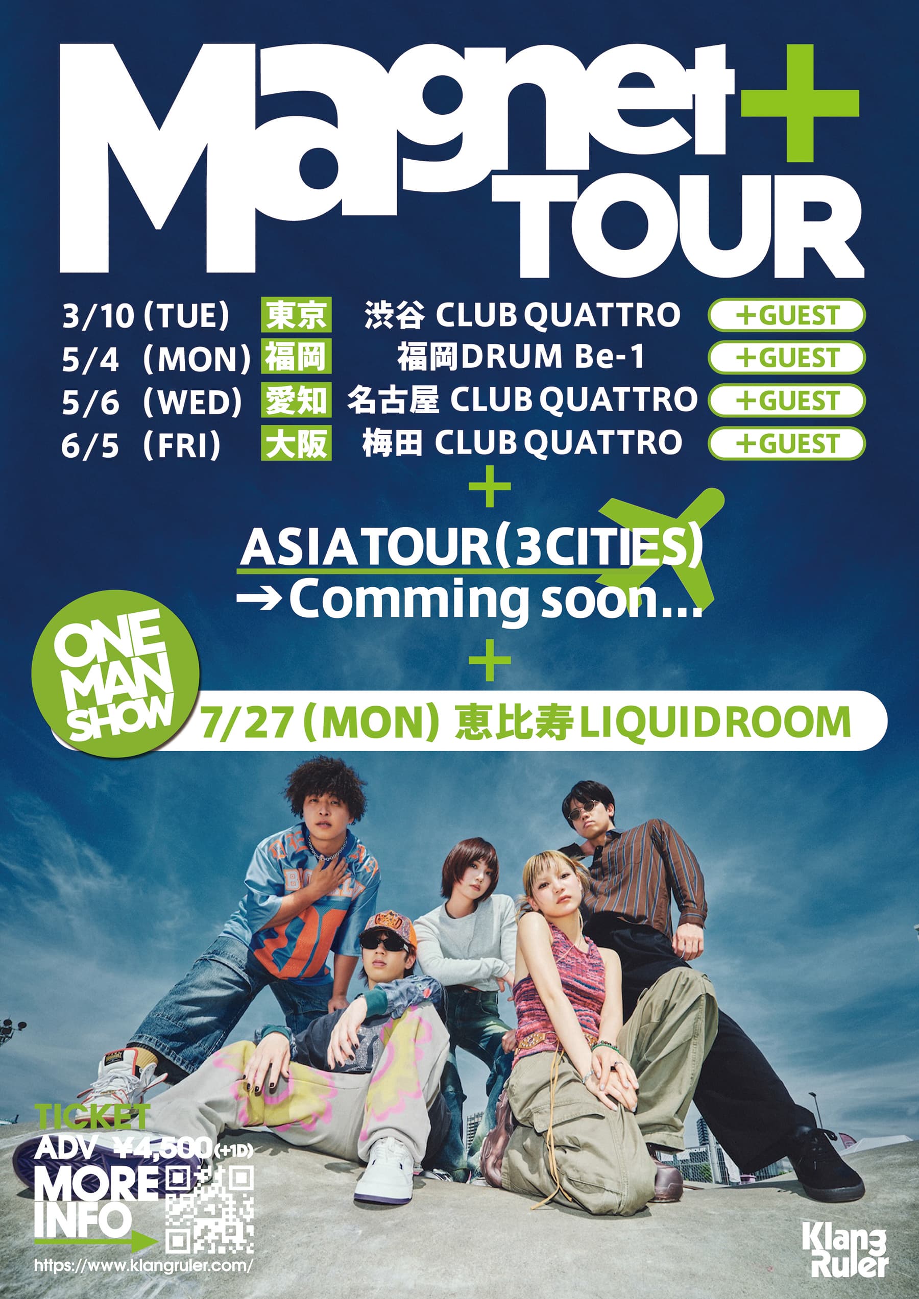 Klang Ruler 2026「Magnet+TOUR」